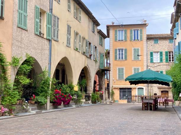 istock France - Alpes Maritimes- Biot old village - Arcades square 1495650137
