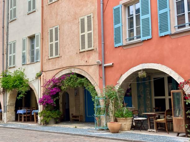 istock France - Alpes Maritimes- Biot old village - Arcades square 1495650158