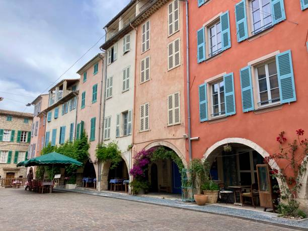 istock France - Alpes Maritimes- Biot old village - Arcades square 1495650177