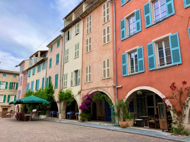 istock France - Alpes Maritimes- Biot old village - Arcades square 1495650201