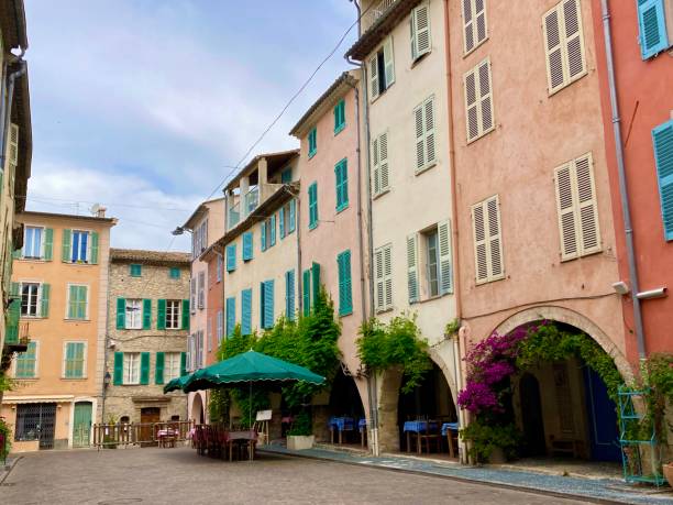 istock France - Alpes Maritimes- Biot old village - Arcades square 1495650220