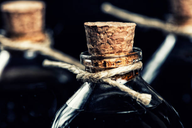 istock cold brew coffee served in the bottle and glass 1495653499