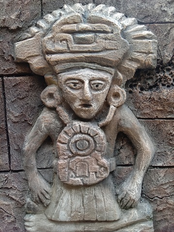 Ancient Mayan Statue
