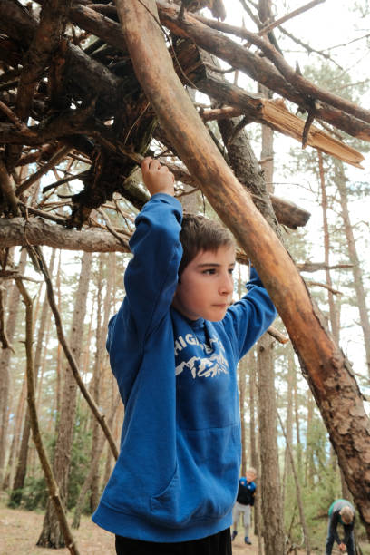 istock Children and parent. Mountain hiking 1495666795