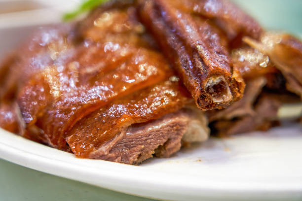 istock A crispy and delicious Cantonese-style crispy roast goose 1495668714