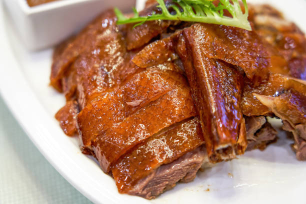 istock A crispy and delicious Cantonese-style crispy roast goose 1495668719