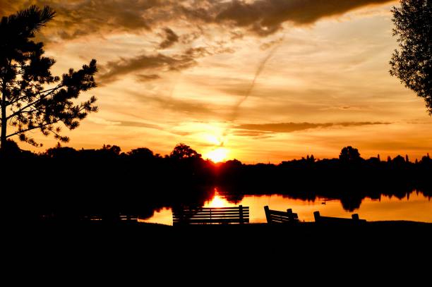 istock Sunrise over Dow’s lake. 1495698769