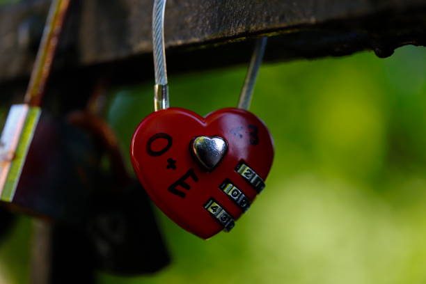 istock The inscription O plus E on the padlock 1495703566
