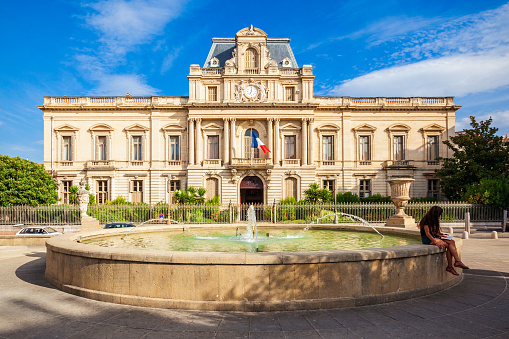 Prefecture of Herault department building in Montpellier city, France