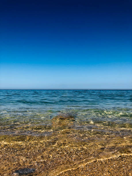 istock Tranquil clear mirror of the endless sea 1495714851