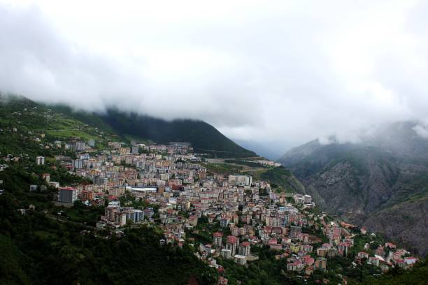 istock The city built on the steep slope 1495723267