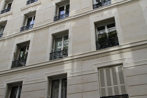 Architecture in the Montmartre district of Paris