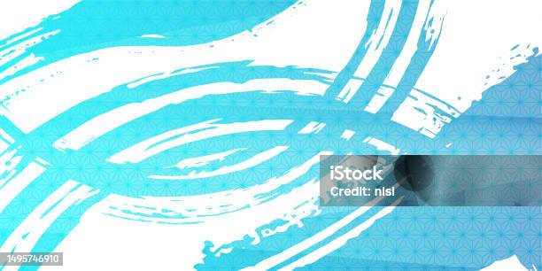 Hemp Leaf Pattern Blue Gradient Background Illustration Stock ...