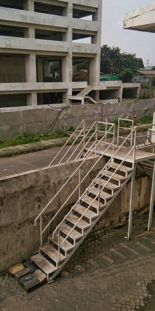 istock iron stairs in a building 1495758461
