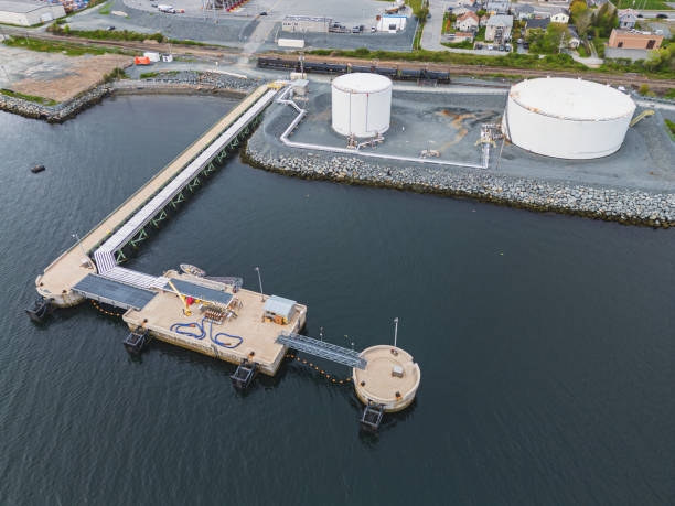 istock Oil Tanker Pier 1495761189
