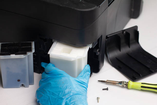 Full Ink 130+ Deskjet Printer Stock Photos, Pictures & Royalty-Free Images - iStock