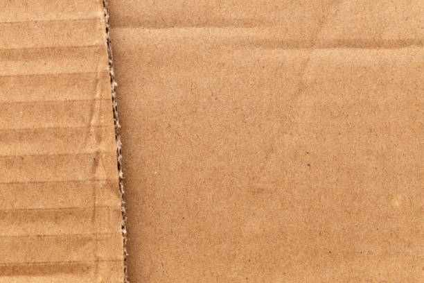 istock Brown color eco recycled kraft paper sheet texture cardboard background. 1495790466