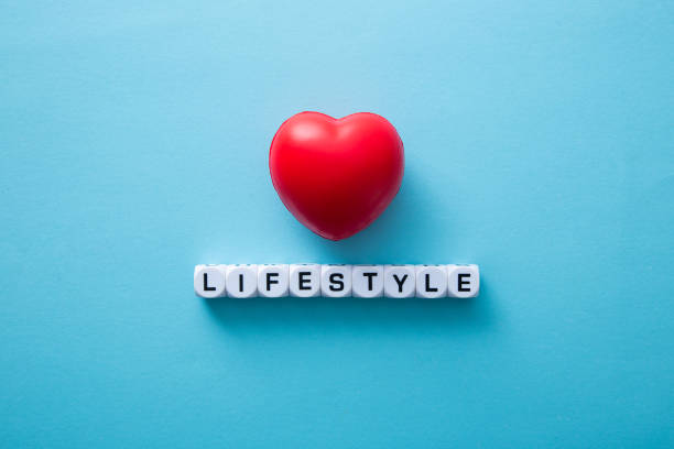 istock Heart shape with the words lifestyle. 1495800099