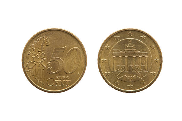 istock Fifty cent euro coin of Germany 1495815277