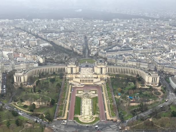 istock Paris from the top of the Eiffel tower 1495826200