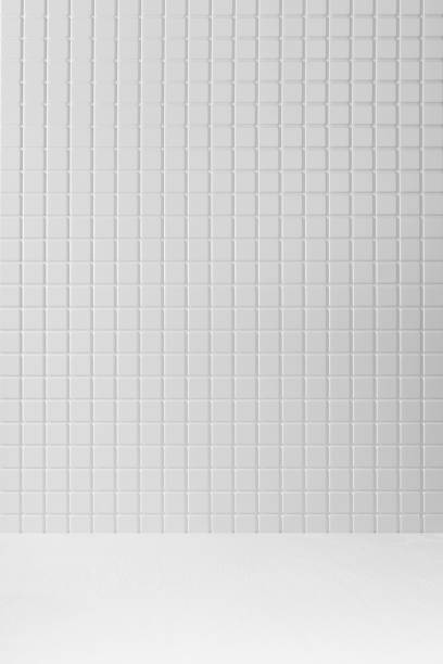 istock White abstract kitchen interior or scene mockup white tiny tile wall, wood floor for display, presentation of cosmetics products, goods, design, vertical. Elegant stage in summer mediterranean style. 1495834758