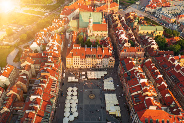 istock Market square in Warsaw 1495852655
