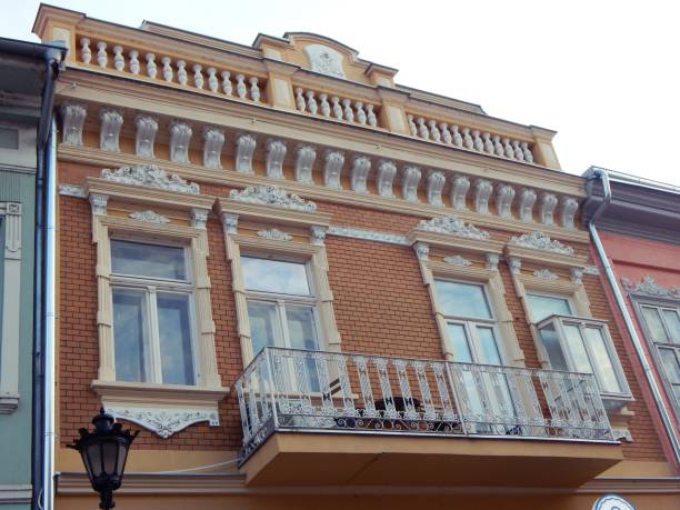 istock Old town colorful building facade 1495861638