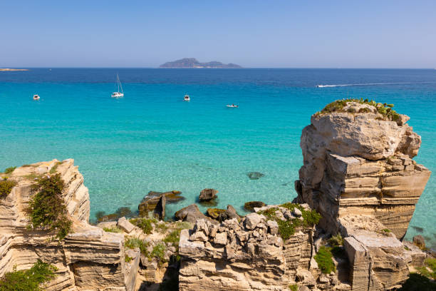 istock Cala Rossa inlet on Favignana Island 1495868409