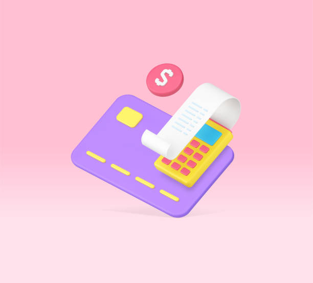 istock Card payment success cashless financial banking transaction complete 3d icon realistic vector 1495869215