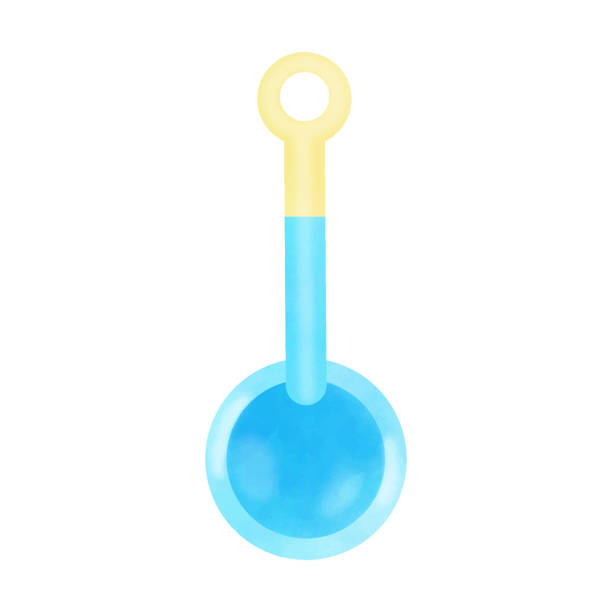 istock shovel toy watercolor cartoon on white background vector illustration 1495870256