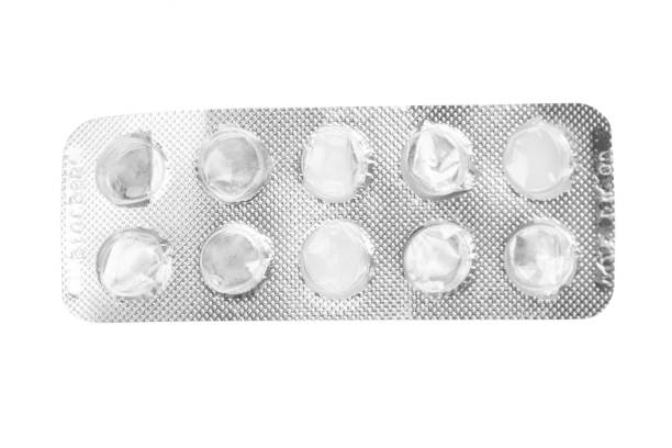 istock Pills blister isolated on white background. 1495871259