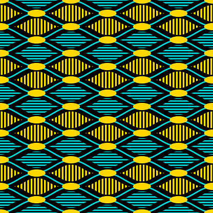 Techie Ogee Pattern Design Stock Illustration - Download Image Now ...