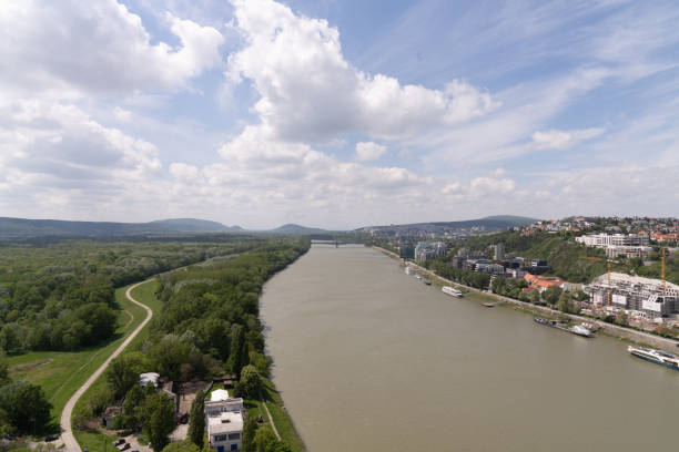 istock The Danube river flowing through Bratislava, the second largest river in Europe 1495879640