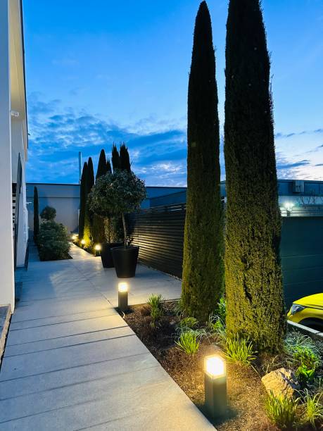 istock Illumination around the house, entrance 1495886031