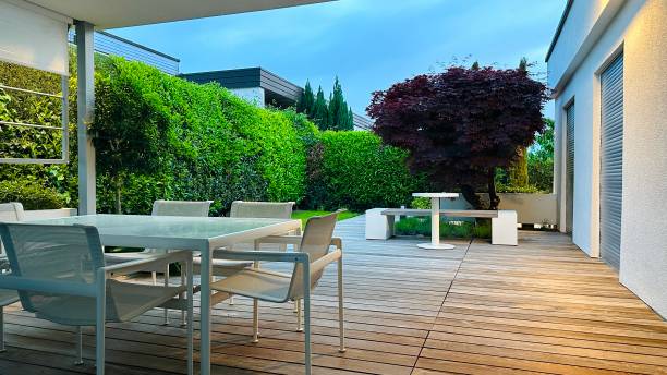 istock Evening  mood at the patio 1495886075