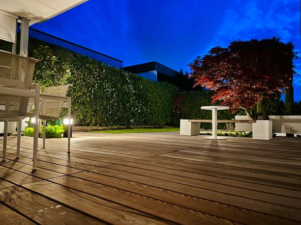 istock Illumination around the house, patio 1495886895