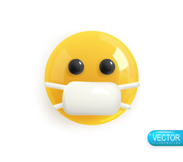 istock Emoji face. Realistic 3d design. Emoticon yellow glossy color. Icon in plastic cartoon style 1495888793