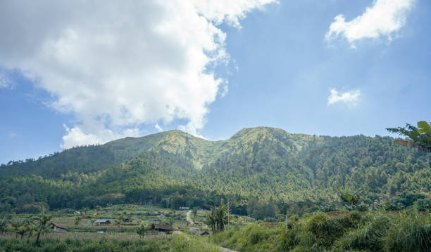 istock Landscape mountain when morning time sunlight summer vibes. 1495889586
