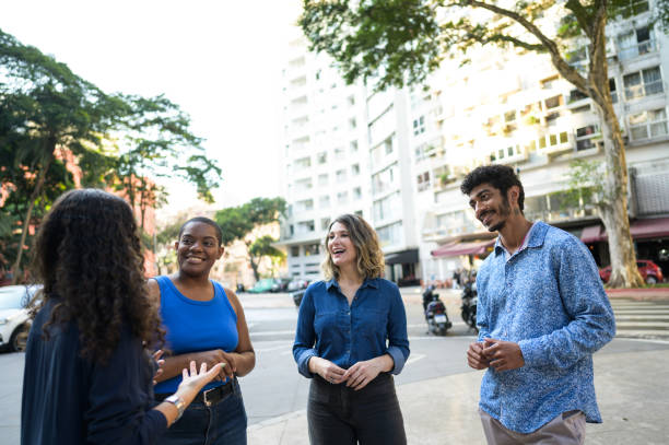 istock People Gathered to Discuss Financial Services 1495890195