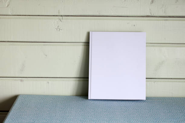 istock A book with an empty cover, mockup. Space for mounting your object. 1495892325