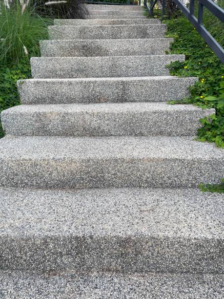 istock Outdoor cement staircase in the park 1495894307