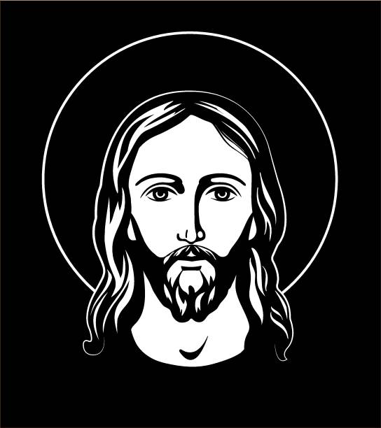 880+ Jesus Face Stock Illustrations, Royalty-Free Vector Graphics ...