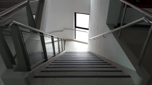 istock Stairs in the building for up and down 1495898055
