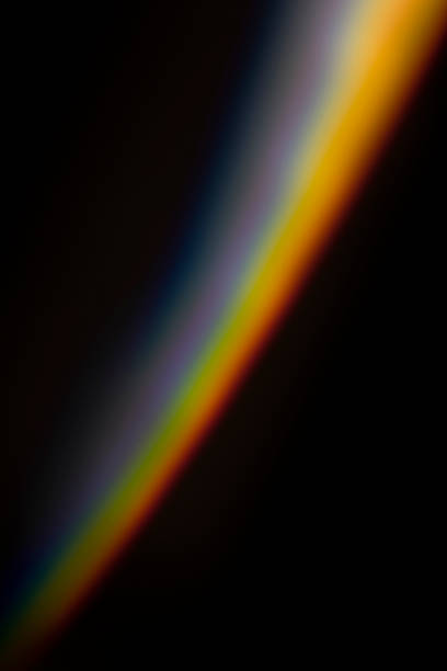istock Light leak lens flare on black background 1495899742