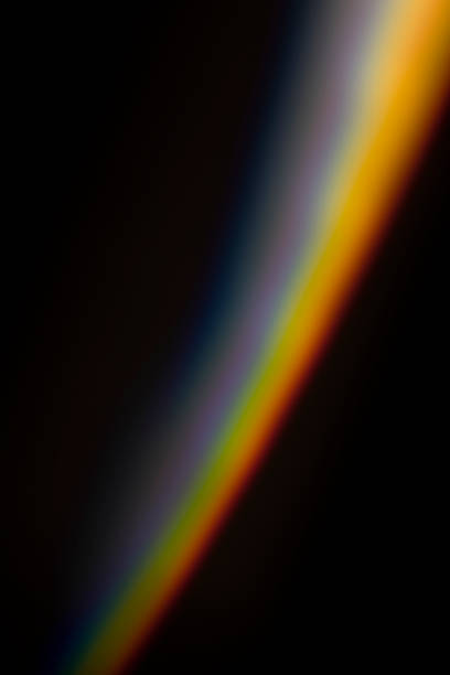 istock Light leak lens flare on black background 1495899750