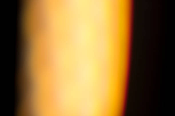 istock Light leak lens flare on black background 1495899810