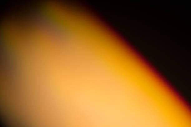 istock Light leak lens flare on black background 1495899882