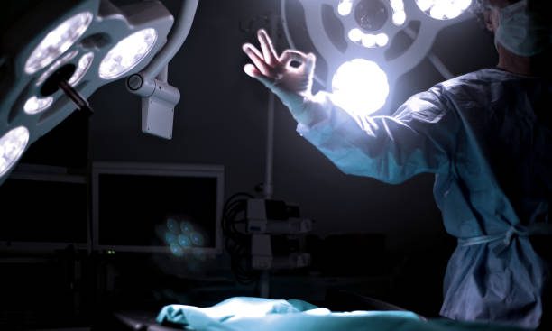 istock Surgeon posing for the camera with ok sign in operation room 1495911869