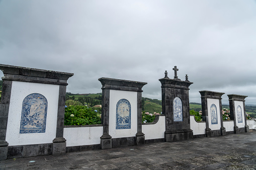 Marian sanctuary Nossa Senhora da Paz, Our Lady Of Peace Chape, Sao Miguel, Azores