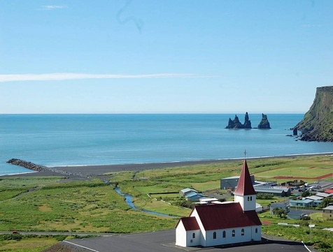Reyniskirkja, Vík i myrdal church, Iceland